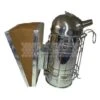Enfumoir à Abeilles Inox Traditionnel Avec Soufflet En Cuir H.18 Cm 2 Enfumoir à Abeilles Inox Traditionnel Avec Soufflet En Cuir H.18 Cm -Thomas Apiculture enfumoir inox traditionnel soufflet cuir h 180 mm