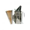 Enfumoir à Abeilles Inox Type Américain (cage De Protection) H.18 Cm -Thomas Apiculture enfumoir inox type americain avec protection fil h 180 mm