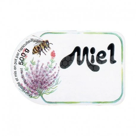 Étiquette Fleurs Et Abeilles 3 Étiquette Fleurs Et Abeilles