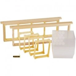 Kit 8 Sections Plastiques Miel En Rayon Cadre Dadant Hausse Thomas®