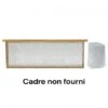 Pack 10 Sections Plastiques Miel En Rayon Pour Cadre Dadant Hausse -Thomas Apiculture pack eco miel en rayon pour ddt hausse 10 sections avec couvercle