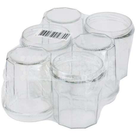 Pots Verre Ménage 425 G TO 82 (pack 6 Pièces, Sans Capsules) 3 Pots Verre Ménage 425 G TO 82 (pack 6 Pièces, Sans Capsules)