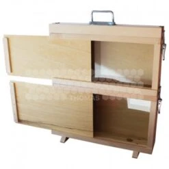 Ruchette D'observation Vitrée Corps Et Hausse 1 Cadre Langstroth