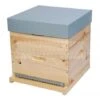 Ruche Mi-bois Dadant 12 Cadres Pribois® Avec Cadres Et Toit Plat -Thomas Apiculture pribois ruche dadant 12 c cadres files toit en tole 100mm