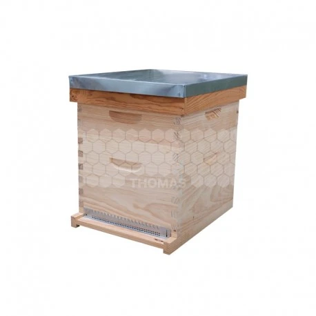 Ruche à Tenons Dadant 10 Cadres Tradition Avec Toit Plat Et Cadres 3 Ruche à Tenons Dadant 10 Cadres Tradition Avec Toit Plat Et Cadres