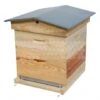 Ruche Mi-bois Dadant 12 Cadres Tradition Avec Toit Chalet Et Cadres -Thomas Apiculture ruche dadant 12 cadres tradition toit chalet cadres files