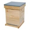 Ruche Mi-bois Voirnot 10 Cadres Tradition Avec Toit Plat Et Cadres -Thomas Apiculture ruche voirnot 135 tradition toit plat cadres files