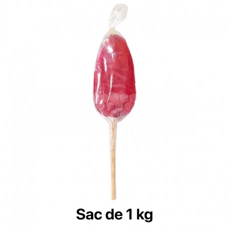 Sucettes Au Miel Framboise (sac De 1 Kg) 3 Sucettes Au Miel Framboise (sac De 1 Kg)